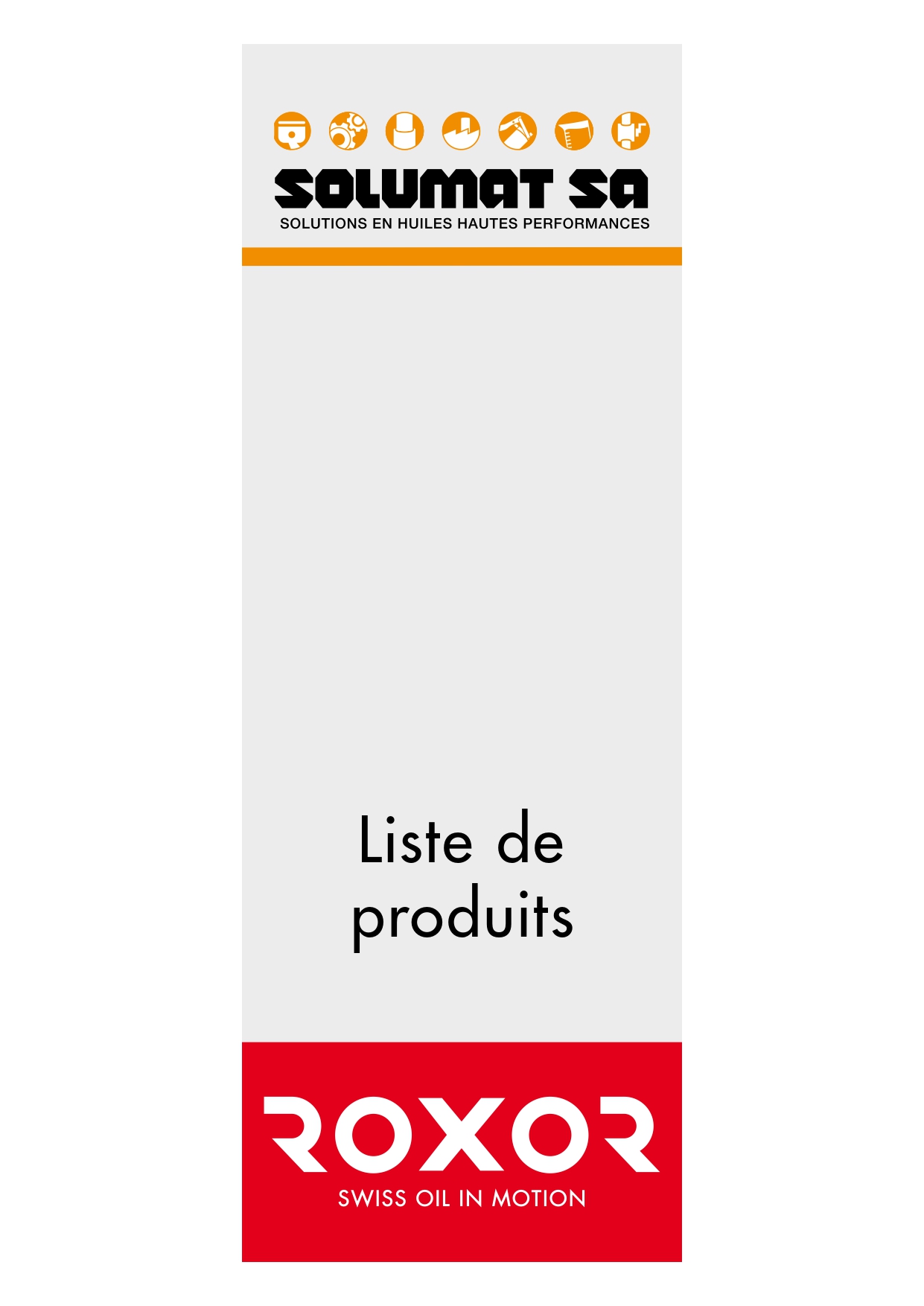 Liste des produits
